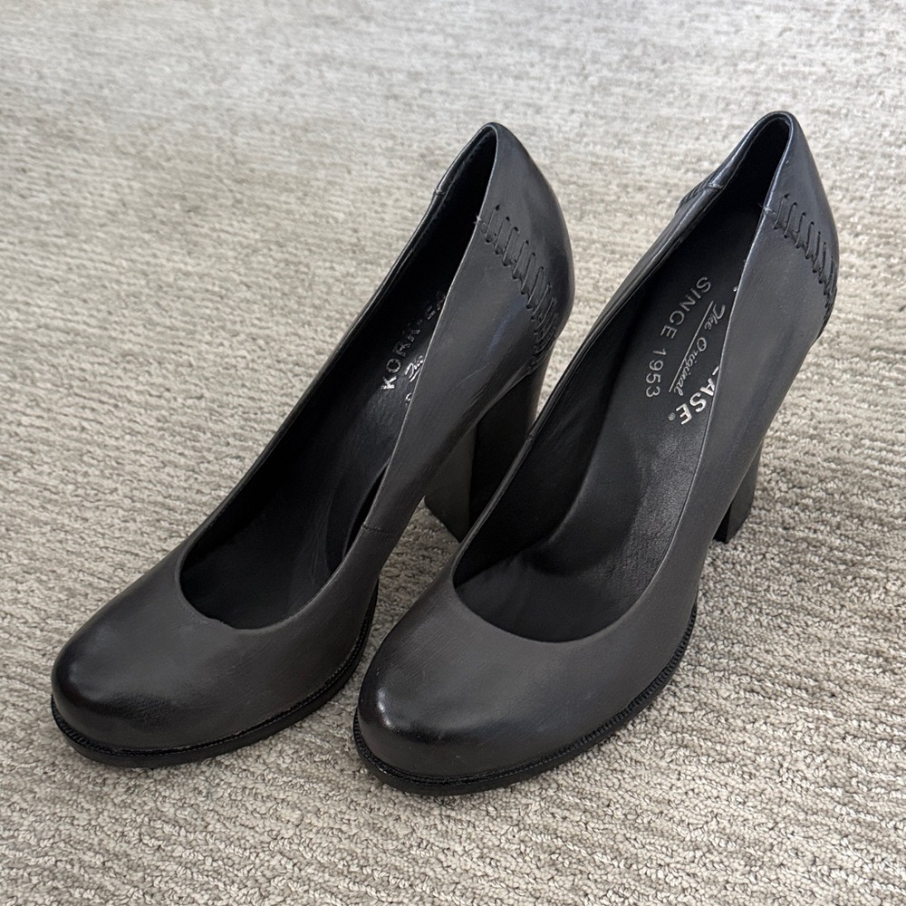 Kork-Ease Black Women's Heels